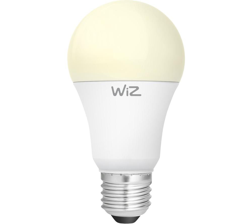 WIZ CONNEC Whites Dimmable Smart LED Light Bulb - E27, Warm White, White