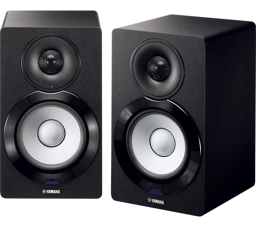 YAMAHA MusicCast NX-500 2.0 Bluetooth Monitor Speakers - Black, Black