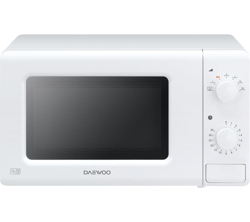 DAEWOO KOR6M17 Solo Microwave - White, White