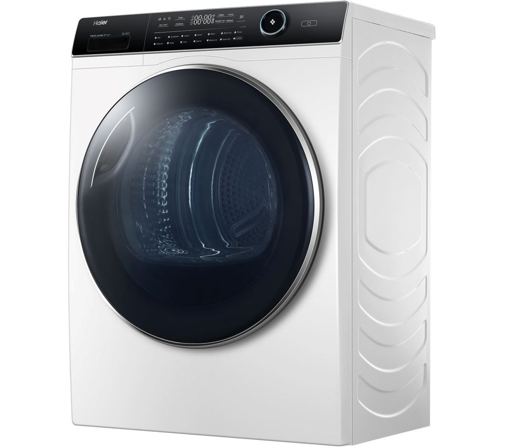 HAIER HD90-A2979 9 kg Heat Pump Tumble Dryer - White, White