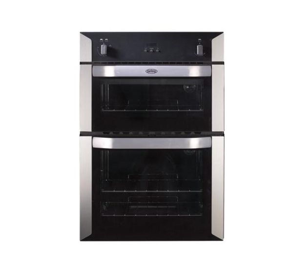 BELLING BI90G Gas Double Oven - Stainless Steel, Stainless Steel