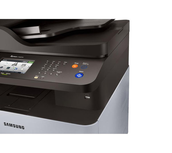 SAMSUNG C1860FW All-in-One Wireless Laser Printer with Fax, White