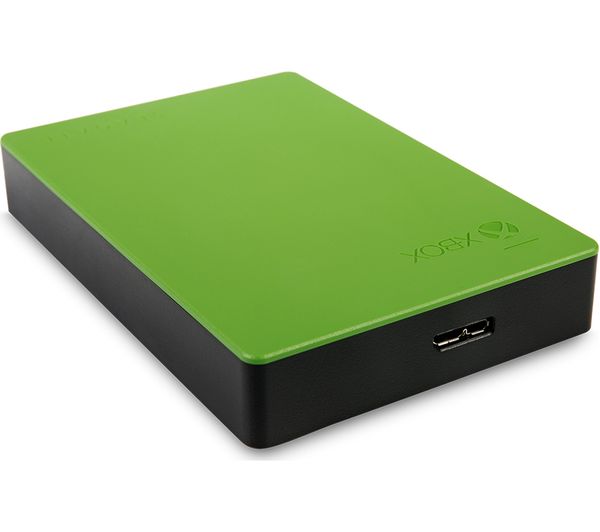 SEAGATE Gaming Portable Hard Drive for Xbox - 2 TB, Green, Green