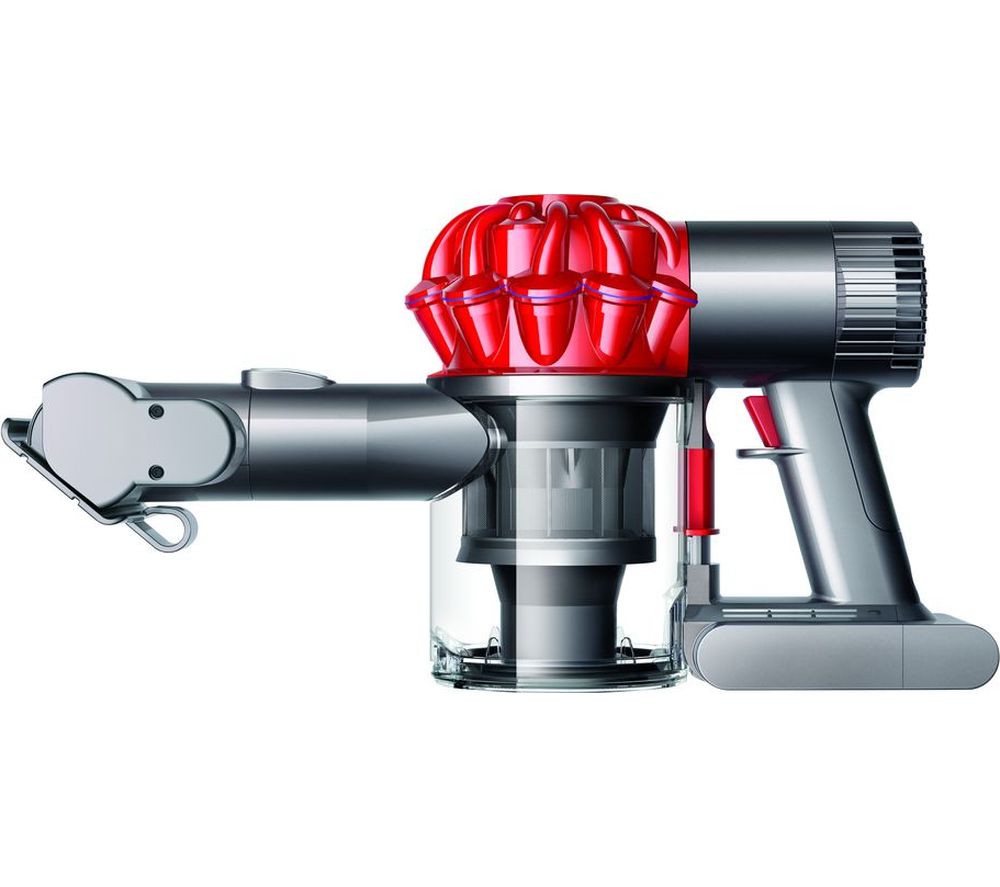 DYSON V6 Car & Boat Extra Handheld Vacuum Cleaner - Red & Iron, Red