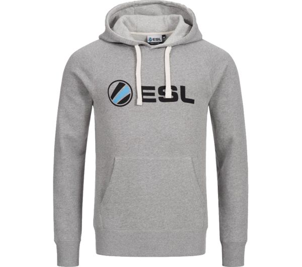 ESL Basic Hoodie - Large, Grey, Grey