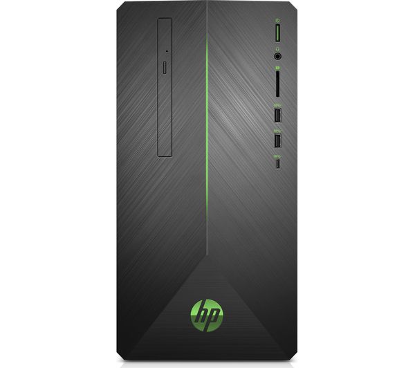 HP Pavilion 690-0012na Intel® Core i5 Desktop PC - 2 TB HDD, Black, Black