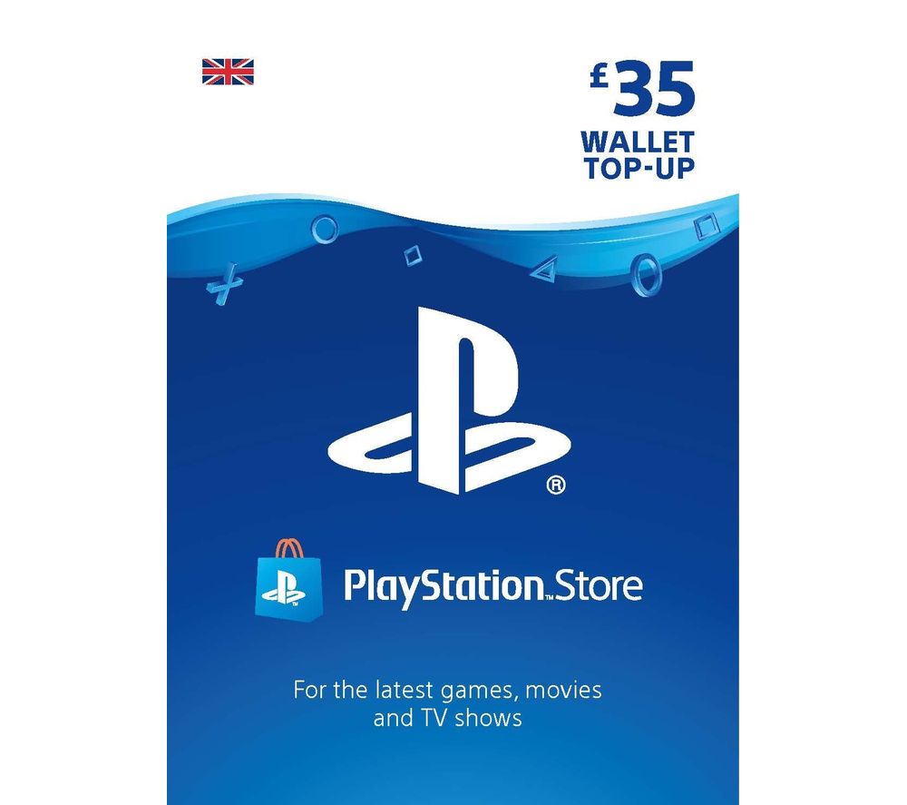 PLAYSTATION Network Wallet Top Up - £35