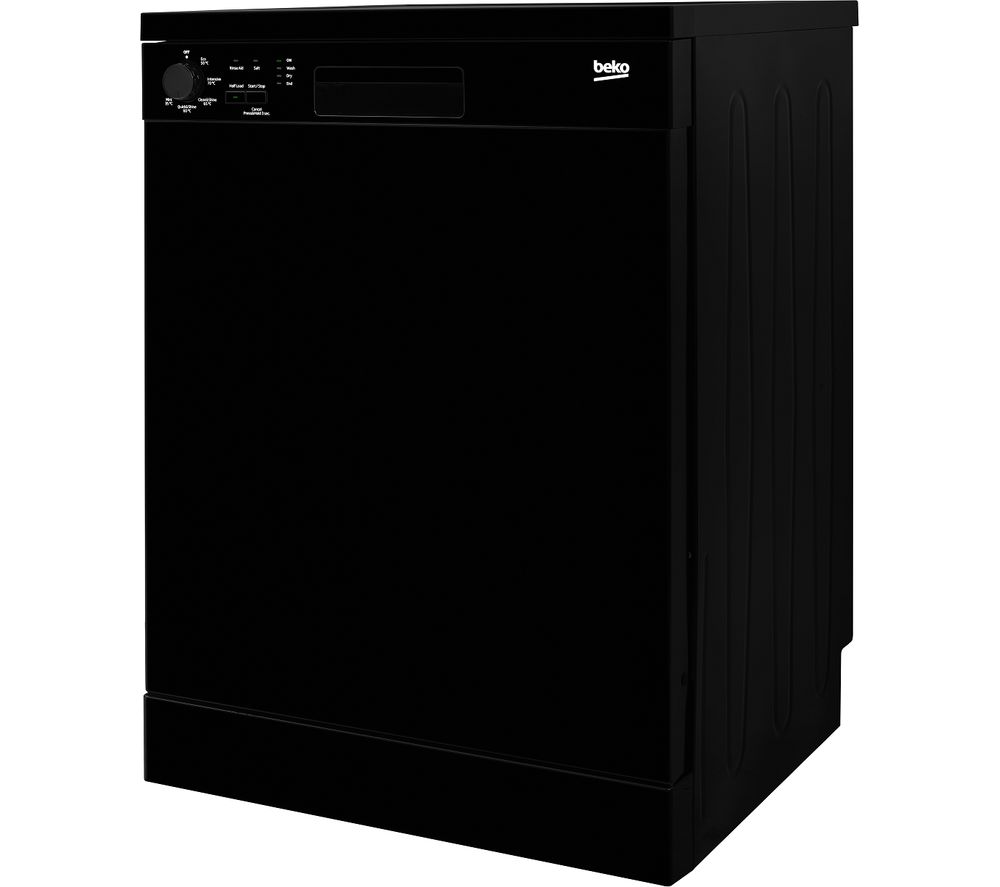 BEKO DFN05310B Full-size Dishwasher - Black, Black