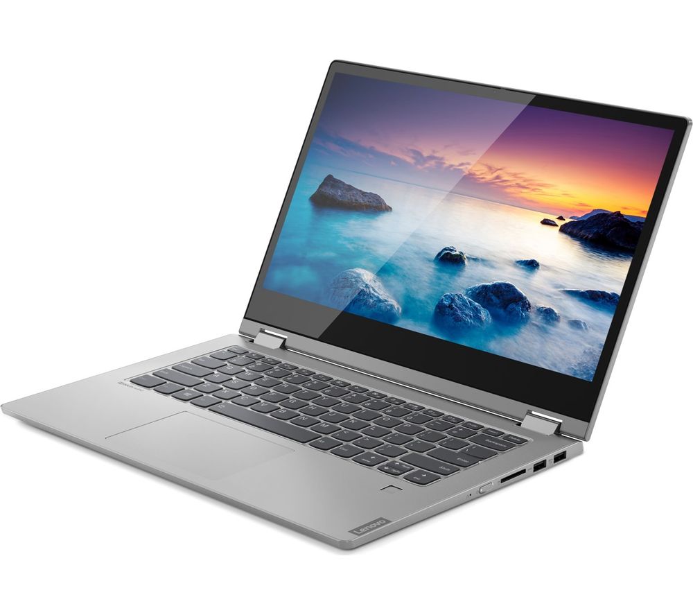 LENOVO IdeaPad C340 14" 2 in 1 Laptop - AMD Ryzen 3, 128 GB SSD, Grey, Grey