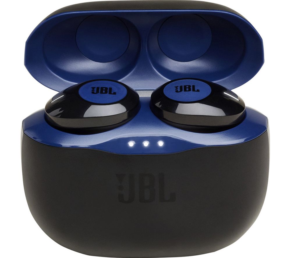 JBL TUNE 120TWS Wireless Bluetooth Earphones - Blue, Blue