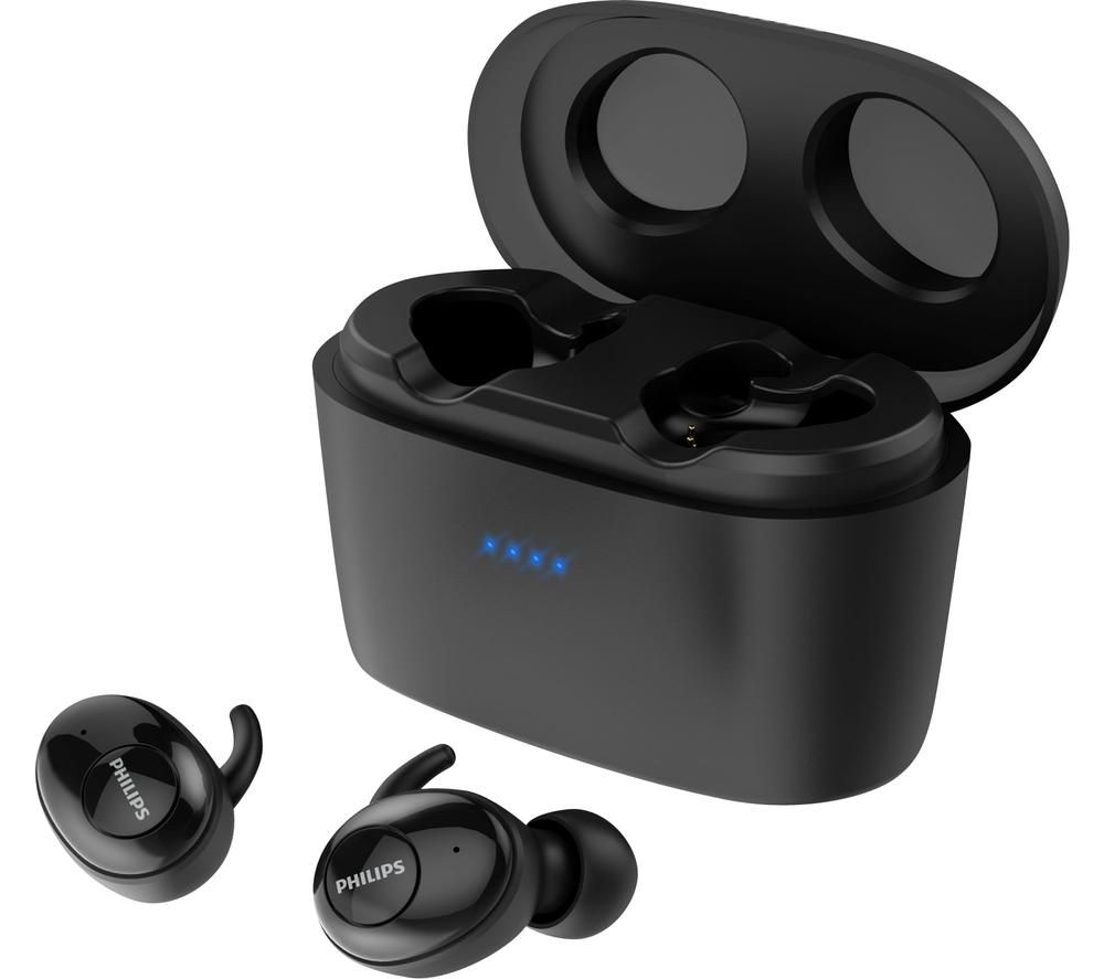 PHILIPS UpBeat SHB2515BK Wireless Earphones - Black, Black