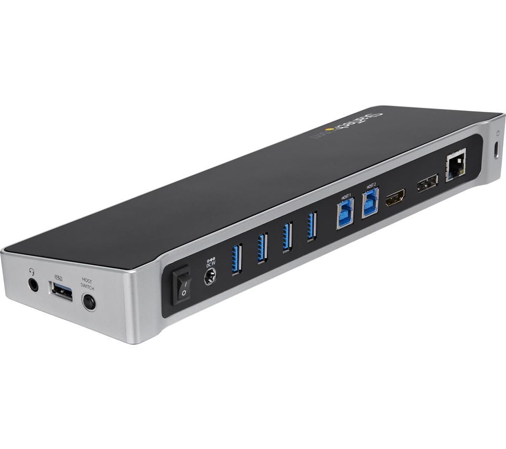 STARTECH USB3DDOCKFT Dual-Monitor KVM USB 3.0 Connection Hub