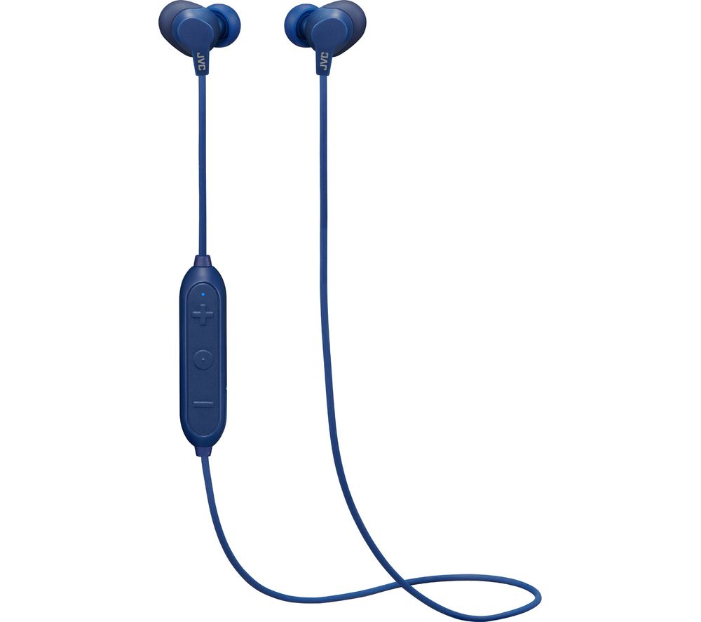 JVC Air Cushion HA-FX22W-A-U Wireless Bluetooth Earphones - Blue, Blue