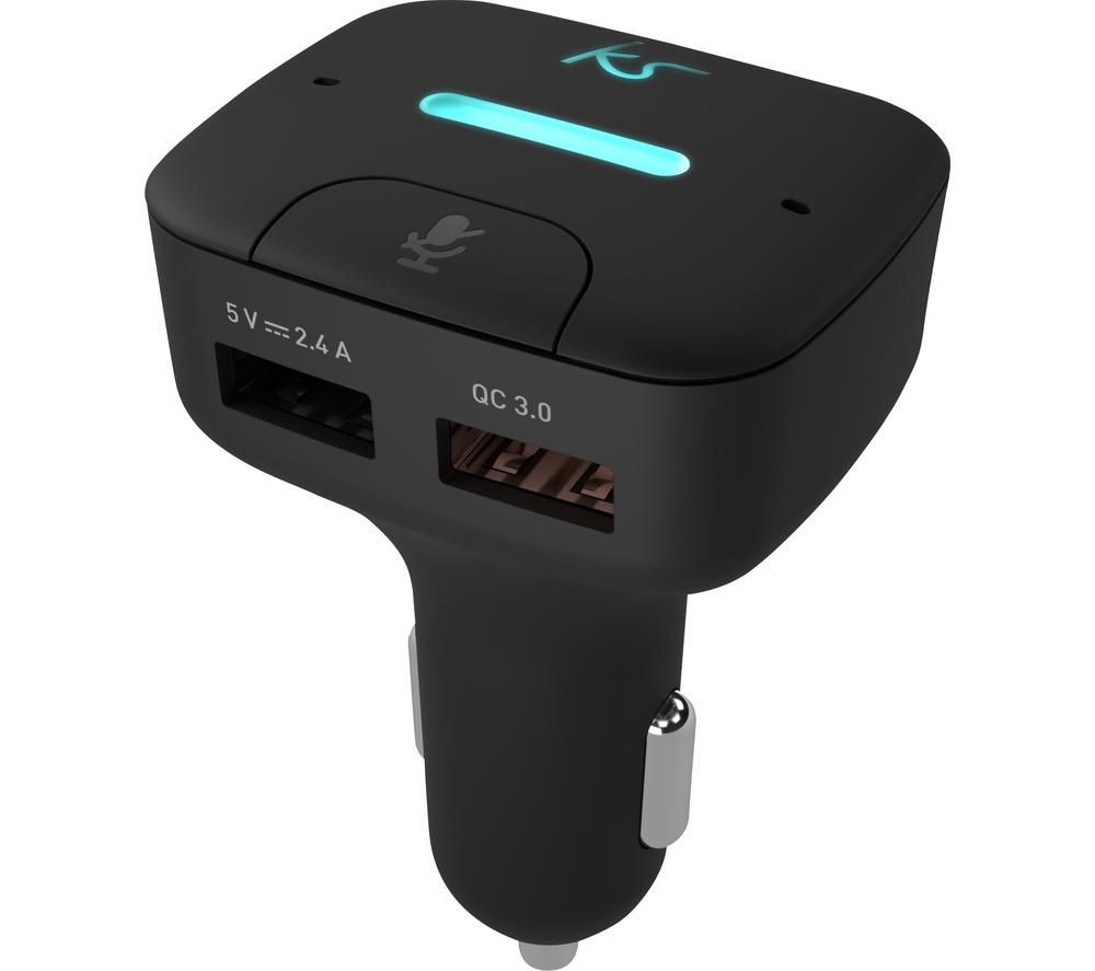KITSOUND KSFRPL Freeplay In-Car Smart Charger with Amazon Alexa