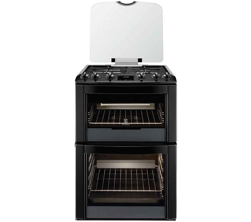 ELECTROLUX EKG6121AOK Gas Cooker - Black, Black