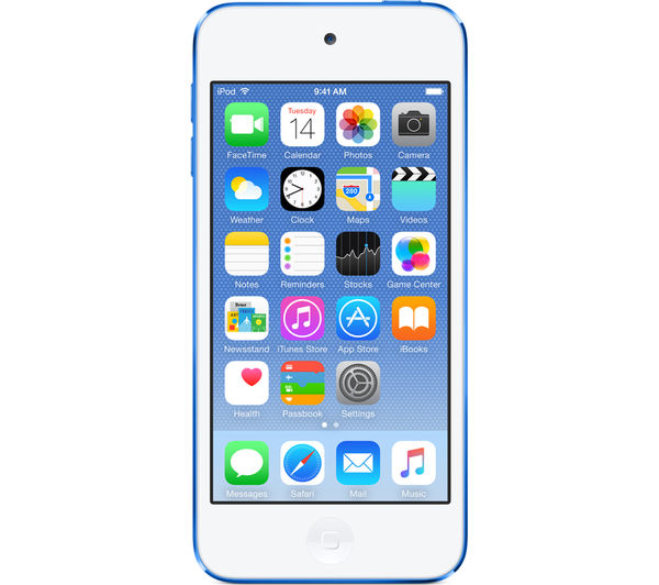 APPLE iPod touch - 32 GB, 6th Generation, Blue, Blue