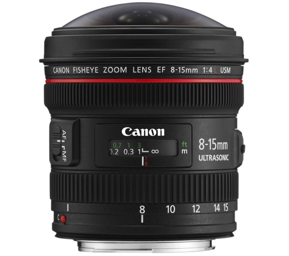 CANON EF 8-15 mm f/4 L USM Prime Fisheye Lens