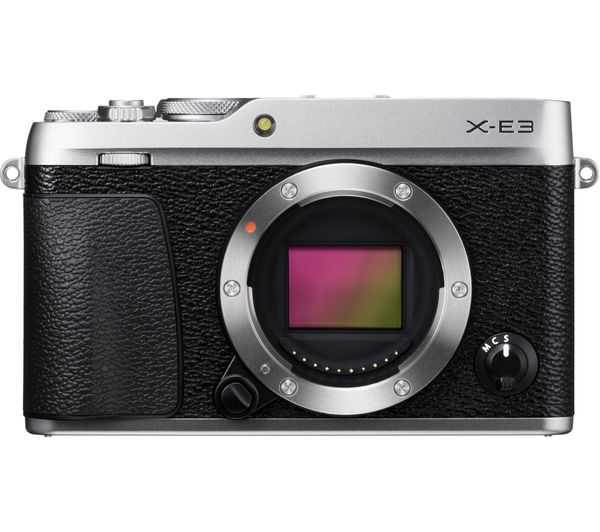 FUJIFILM X-E3 Mirrorless Camera - Silver, Body Only, Silver