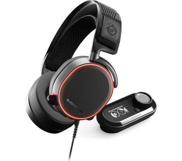 Steelseries Arctis Pro + GameDAC 7.1 Gaming Headset - Black, Black