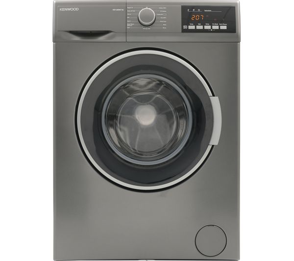 KENWOOD F Series K814WMT18 8 kg 1400 Spin Washing Machine - Inox, Graphite