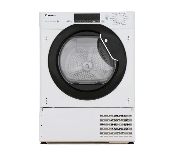 CANDY CBTD H7A1TBE-80 NFC Integrated 7 kg Heat Pump Tumble Dryer