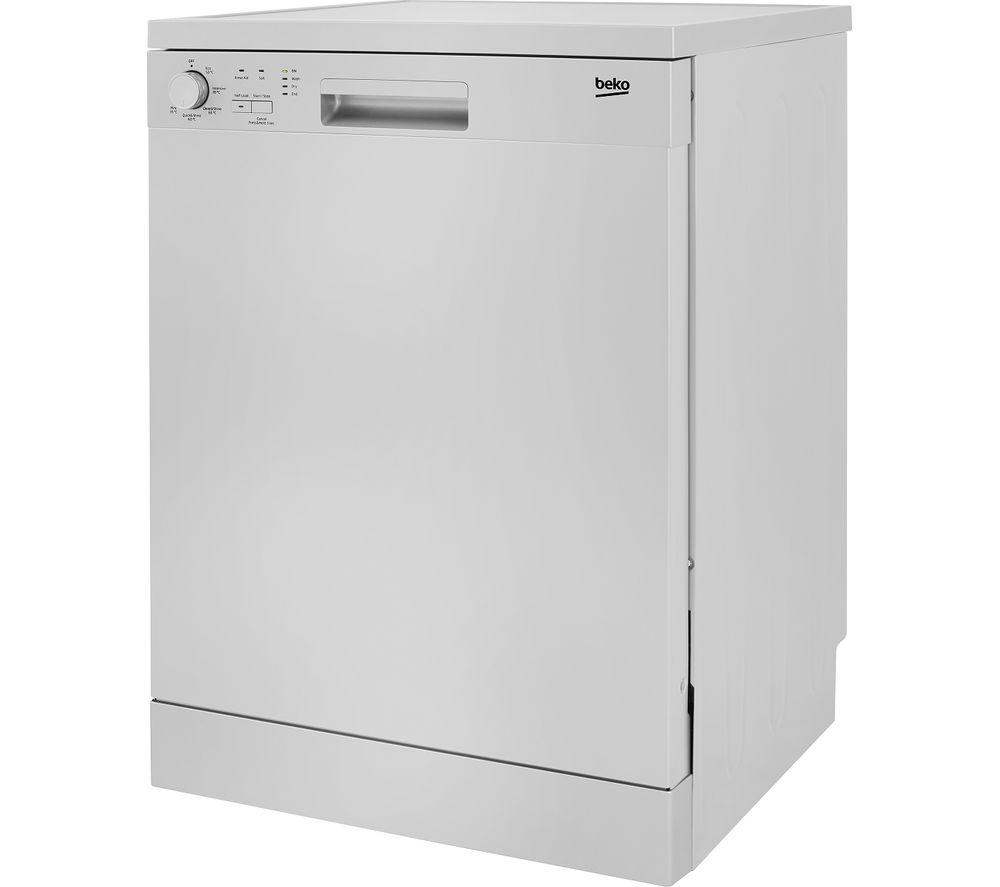 BEKO DFN05310S Full-size Dishwasher - Silver, Silver