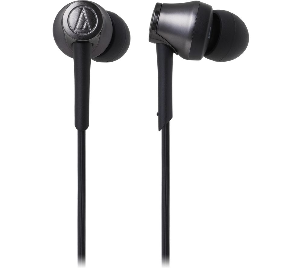 AUDIO TECHNICA ATH-CKR55BT Wireless Bluetooth Headphones - Black, Black