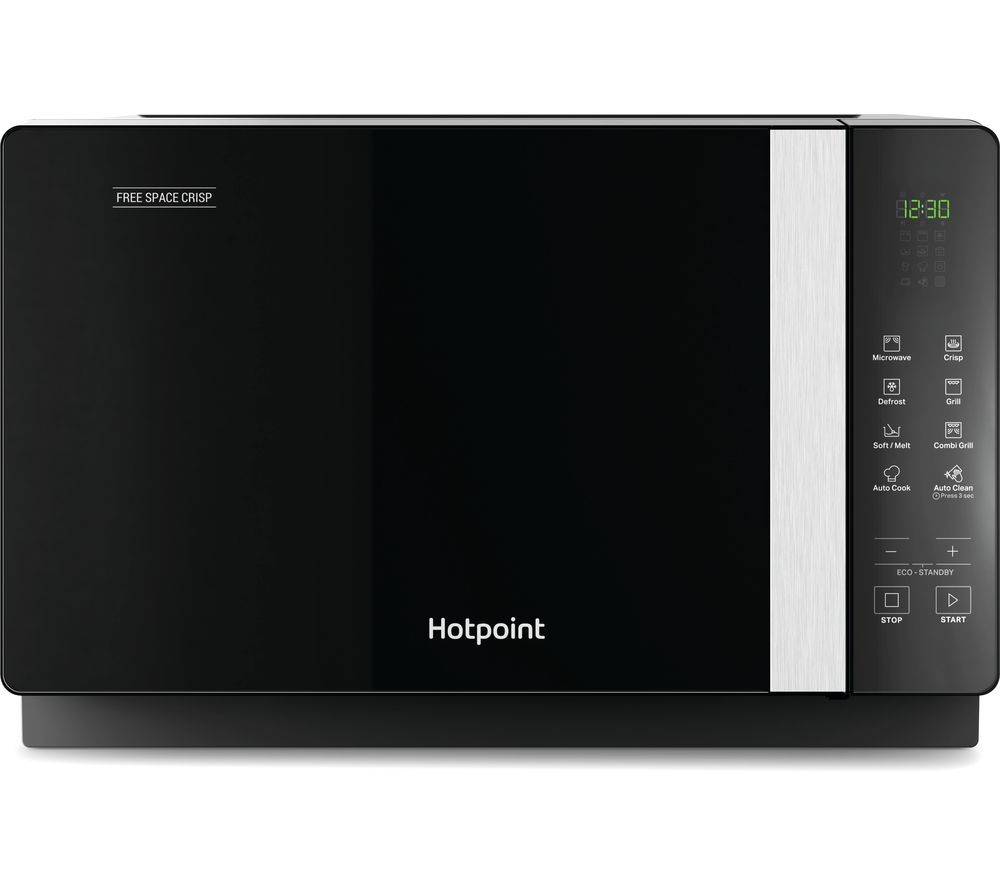 HOTPOINT Extraspace 20 MWHF 206 B Microwave with Grill - Black, Black