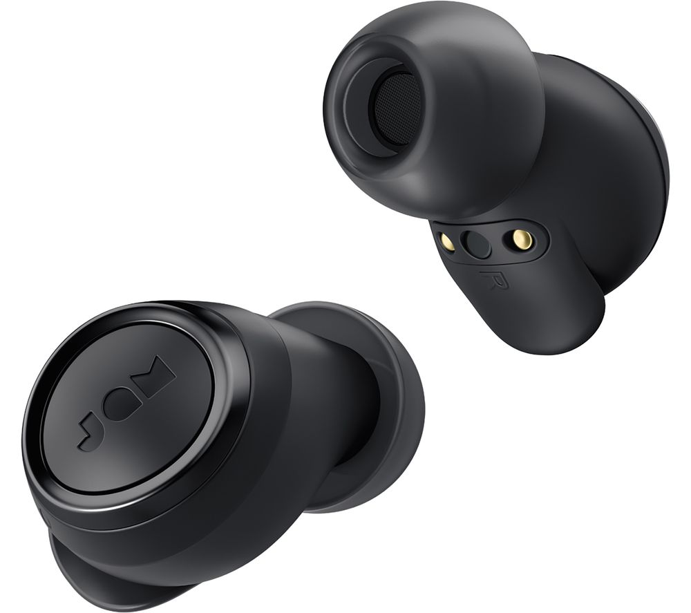 JAM Live Free HX-EP909-BK Wireless Bluetooth Earphones - Black, Black