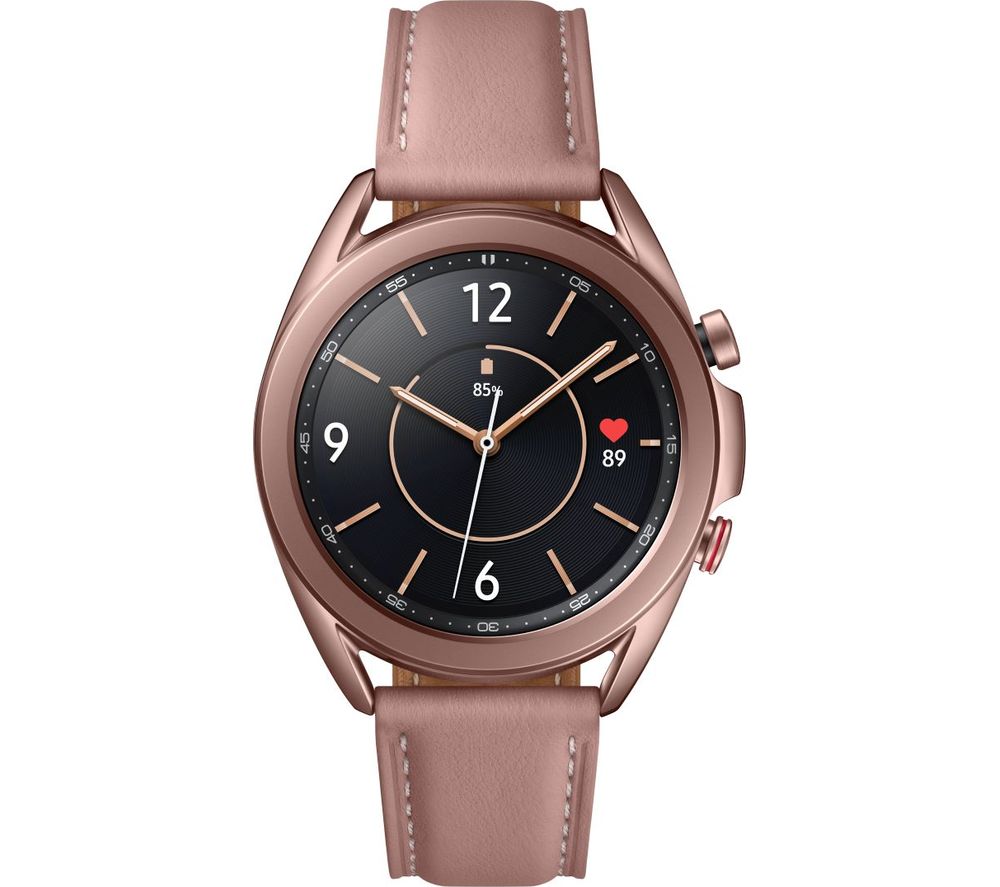 SAMSUNG Galaxy Watch3 4G - Mystic Bronze, 41 mm, Bronze