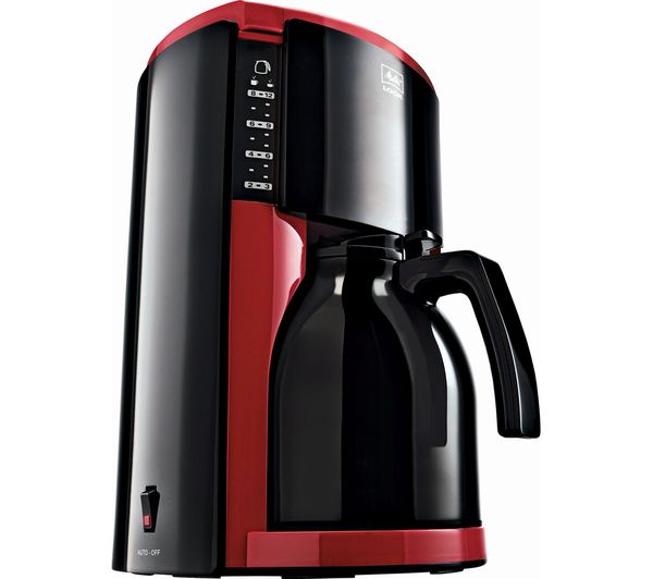 MELITTA Look IV Therm Filter Coffee Machine - Red, Red