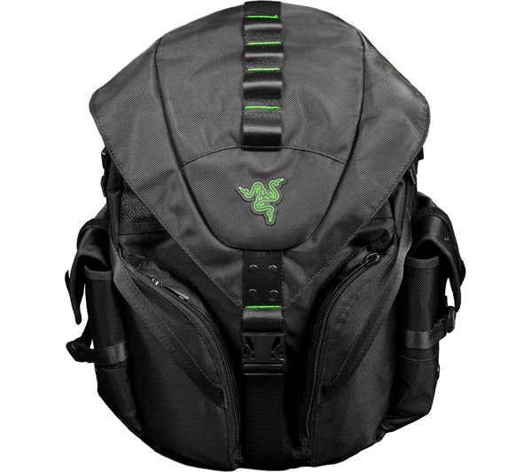 RAZER Mercenary 14" Blade Laptop Backpack - Black & Green, Black