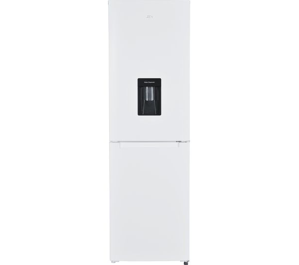 LOGIK LFFD55W18 50/50 Fridge Freezer - White, White