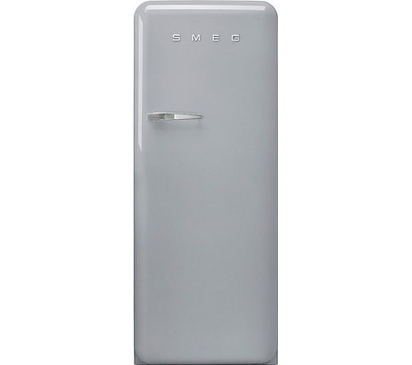 SMEG FAB28RSV3UK Tall Fridge - Silver, Silver