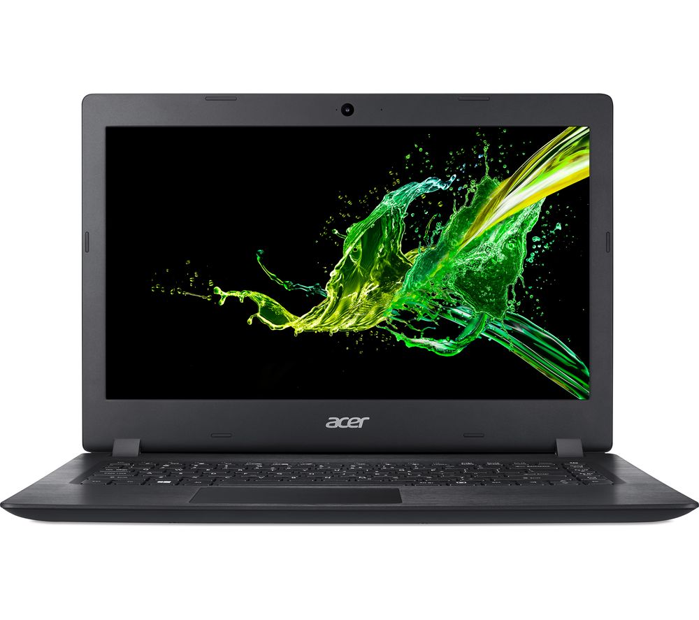 ACER Aspire 3 A314-21 14" AMD A6 Laptop - 256 GB SSD, Black, Black