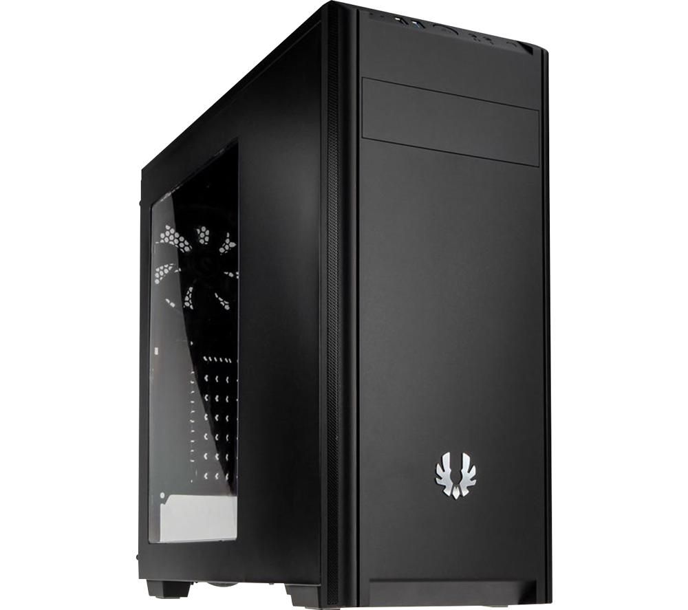 BITFENIX Nova Window BFX-NOV-100-KKWSK-RP ATX Full Tower PC Case, Black
