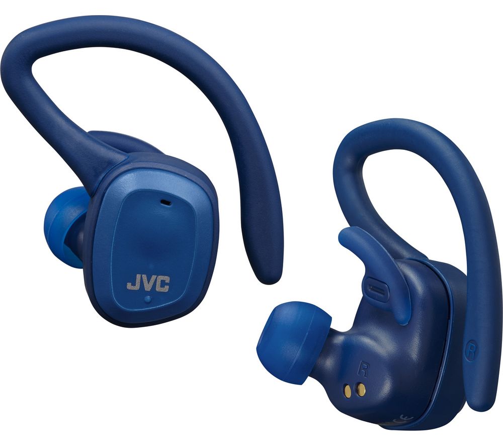 JVC HA-ET45T-A Wireless Bluetooth Sports Earphones - Blue, Blue