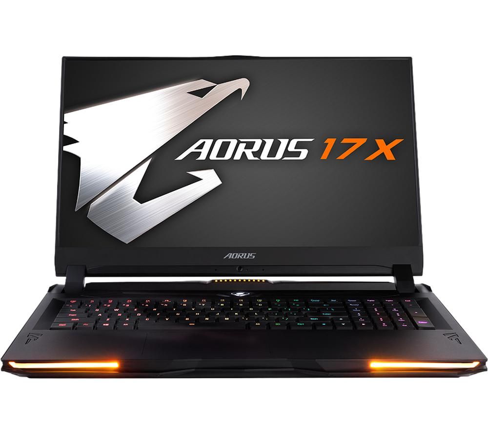 GIGABYTE AORUS 17X 17.3" Gaming Laptop  Intelu0026regCore i7, RTX 2070, 2 TB HDD & 512 GB SSD