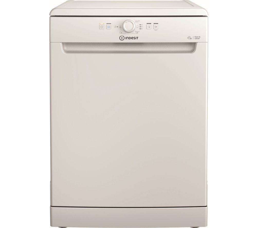 INDESIT DFE 1B19 UK Full-size Dishwasher - White, White