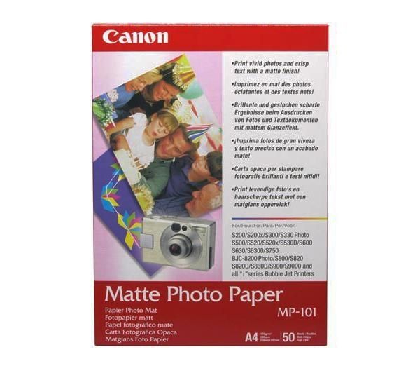 CANON A4 Matte Photo Paper - 50 Sheets