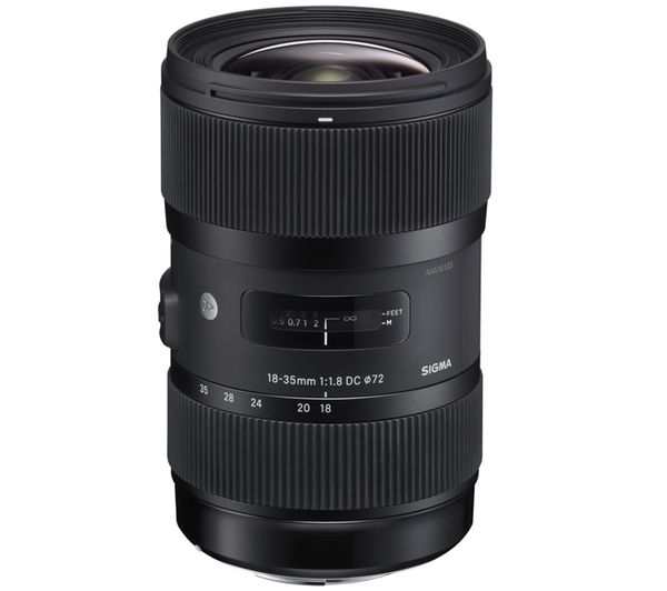 SIGMA 18-35 mm f/1.8 DC HSM Standard Zoom Lens - for Sony