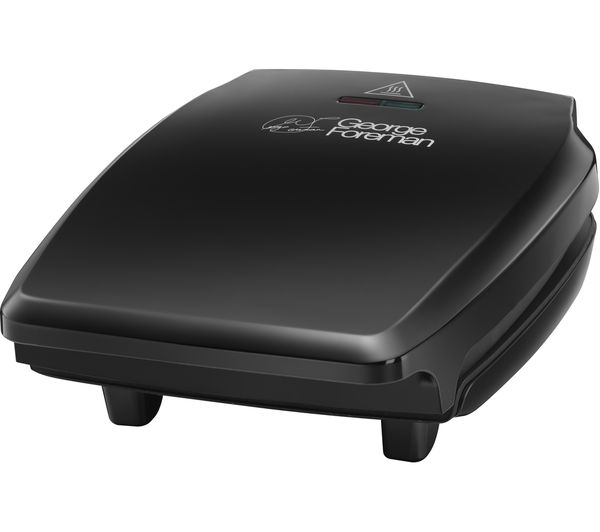 GEORGE FOREMAN 23410 Compact Grill - Black, Black