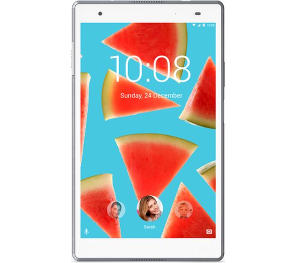 LENOVO Tab4 8 Plus Tablet - 16GB, White, White