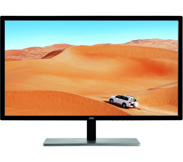 AOC Q3279VWF Quad HD 31.5" LED Monitor - Black, Black