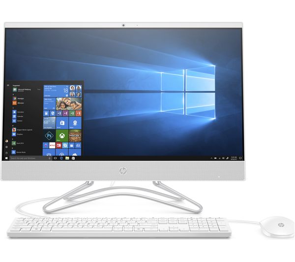 HP 24-f0015na 23.8" Intel® Core i3 All-in-One PC - 1 TB HDD, White, White