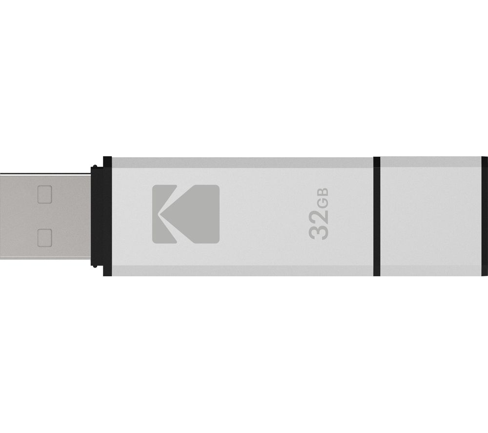 KODAK USB 2.0 Memory Stick - 32 GB, White, White