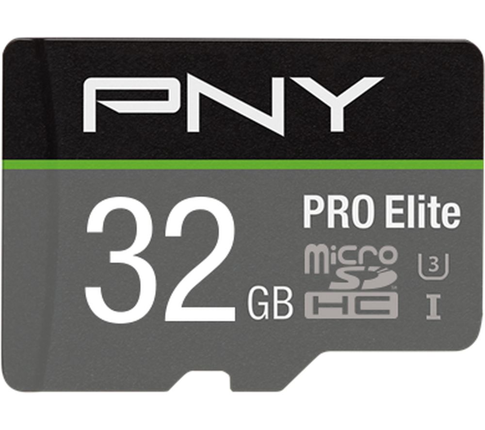 PNY Pro Elite Class 10 microSDHC Memory Card - 32 GB