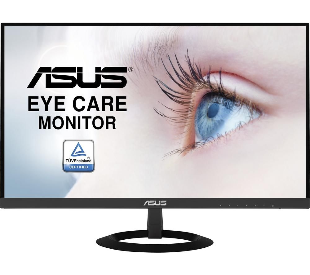 ASUS VZ249HE Full HD 23.8 Eye Care IPS Monitor - Black, Black