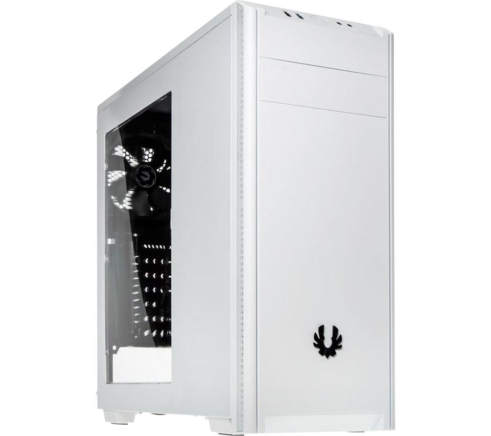 BITFENIX Nova Window BFX-NOV-100-WWWKK-RP ATX Full Tower PC Case, White