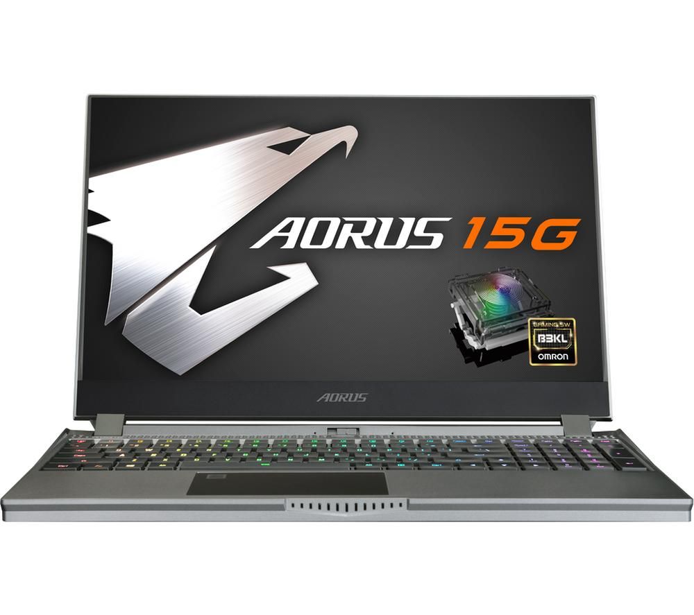 GIGABYTE AORUS 15G 15.6" Gaming Laptop - Intel®Core i7, RTX 2070 Super, 1 TB SSD
